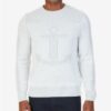 Nautica Intarsia Anchor Pullover Sweater