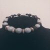 Unisex Natural Lava Stone Bracelet
