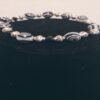 Black Doted Glass Beaded Bracelet