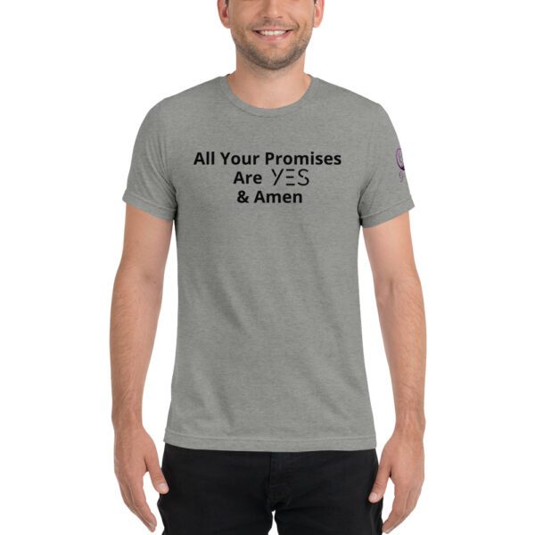 All Your Promises Are YES & Amen Unisex T-shirt - Image 2