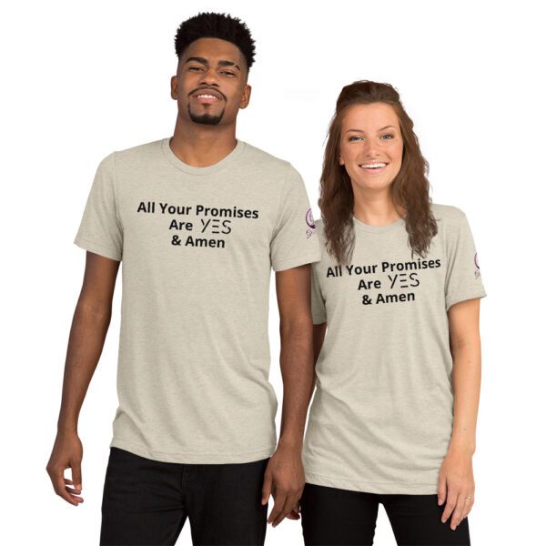 All Your Promises Are YES & Amen Unisex T-shirt - Image 5