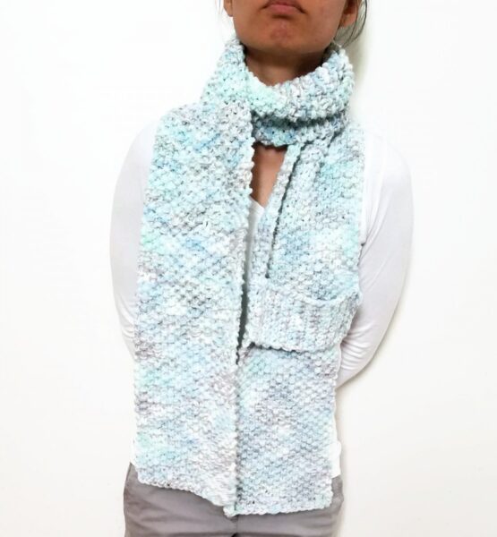 Light Sky Blue KETURAH Scarf Vone Kevitz