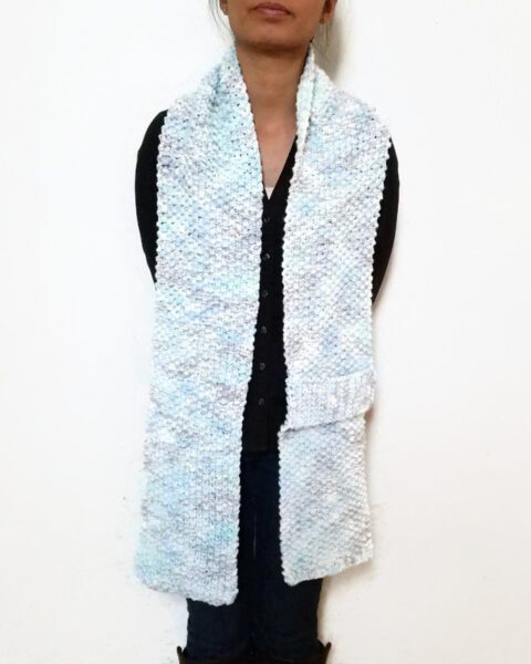 Light Sky Blue KETURAH Scarf Vone Kevitz