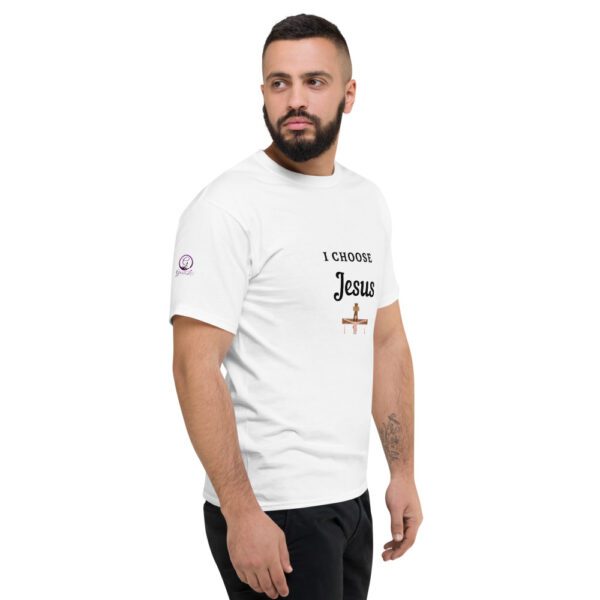 Men's I Choose Jesus Champion T-Shirt - Image 6