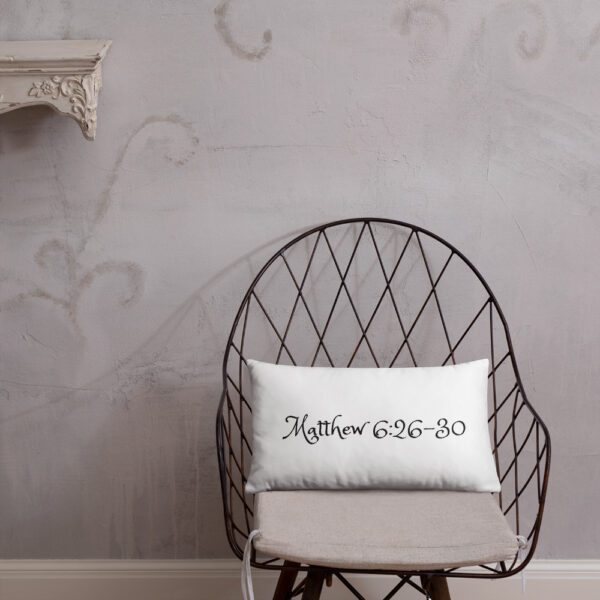 Aren't You Worth More Than The Birds In The Sky Pillow - Image 3