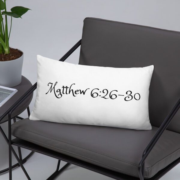 Aren't You Worth More Than The Birds In The Sky Pillow - Image 13
