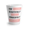 You Are Beautifully & Wonderfully Made Latte Mug