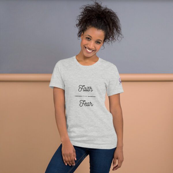 Faith Over Fear Short-Sleeve T-Shirt - Image 4