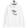 Jesus Lover Of My Soul Pink Cross Hoodie