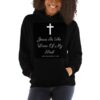 Jesus Lover Of My Soul Cross Unisex Hoodie