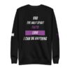 I Can Do Anything With God Unisex Fleece Pullover