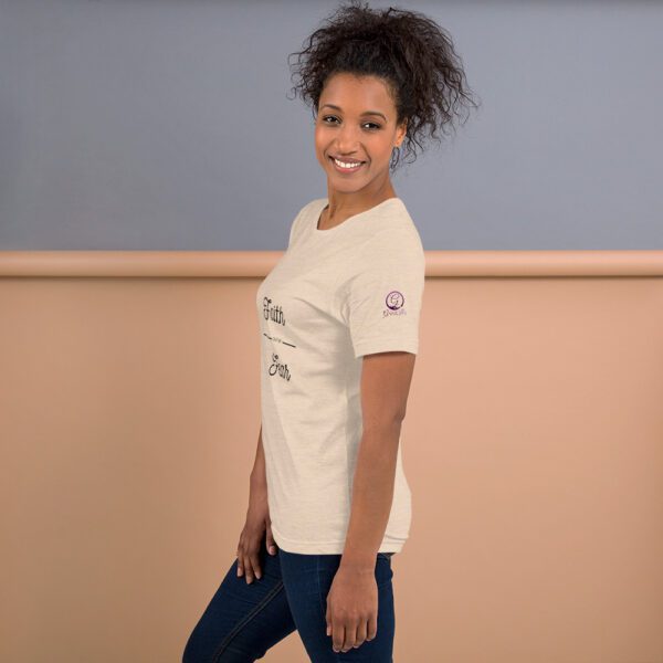 Faith Over Fear Short-Sleeve T-Shirt - Image 7