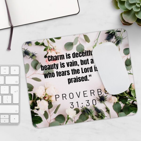 Proverbs 31:30 Mouse Pad