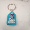 Blue House Keychain