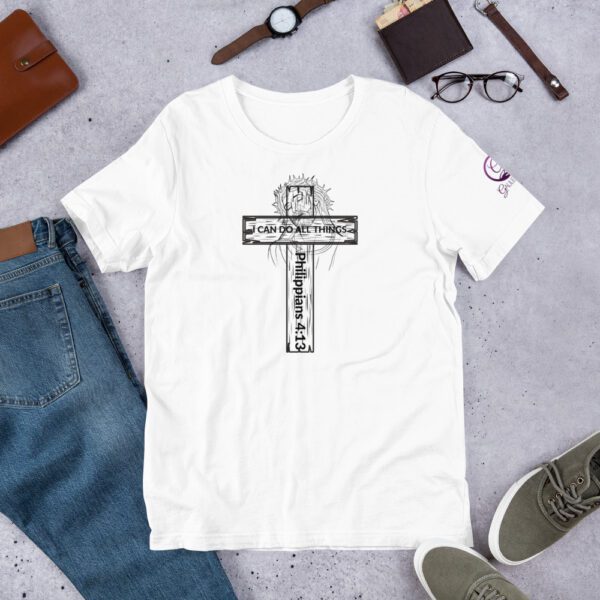 I Can Do All Things Short-Sleeve Unisex T-Shirt - Image 3