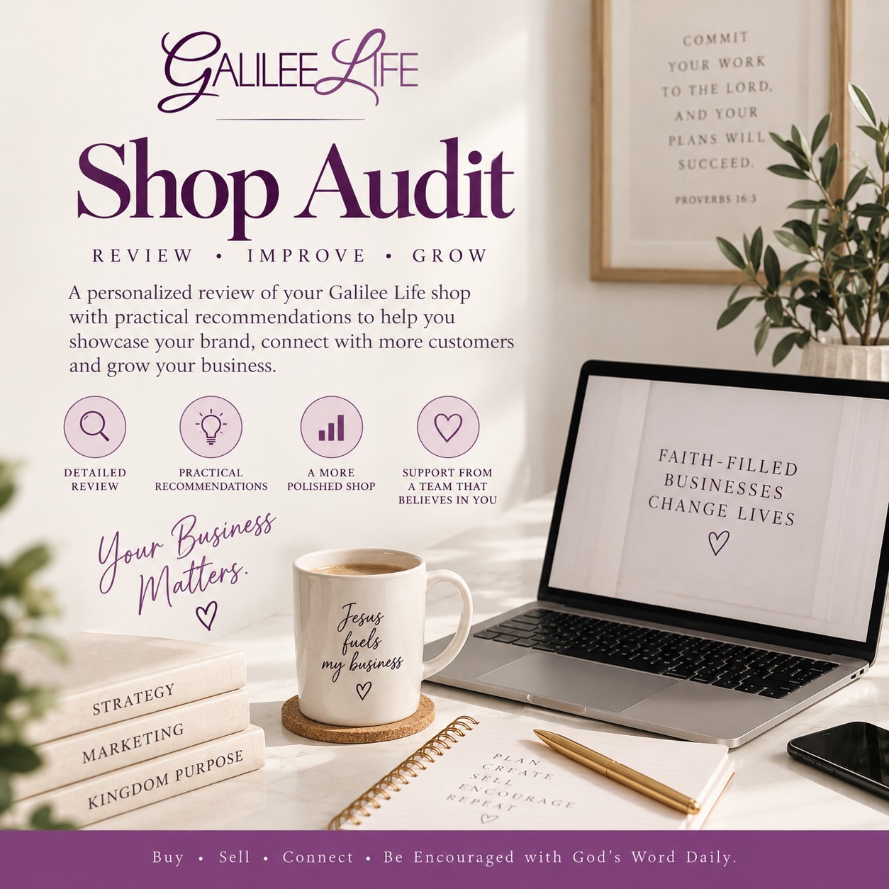 Your Galilee Life Shop Audit & Optimization Review
