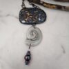 Mekume Gane Swirl Pendant