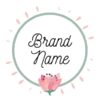 Floral Circle Brand Logo