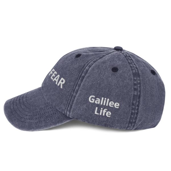 GOD IS GREATER THAN FEAR Vintage Hat - Image 8