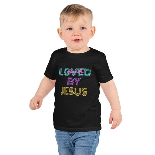 Loved By Jesus short sleeve kids t-shirt - Image 3