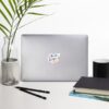 Choose Jesus bubble-free laptop stickers