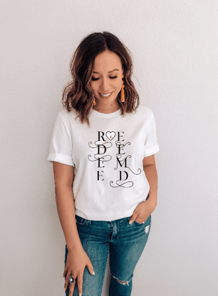 Redeemed by the Blood of Jesus Tee