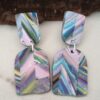 Chevron (domes) Earrings