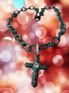 A Beautiful OOAK Cross Necklace~Handmade by Lusmysticjewels - Image 8