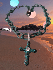 A Beautiful OOAK Cross Necklace~Handmade by Lusmysticjewels - Image 5