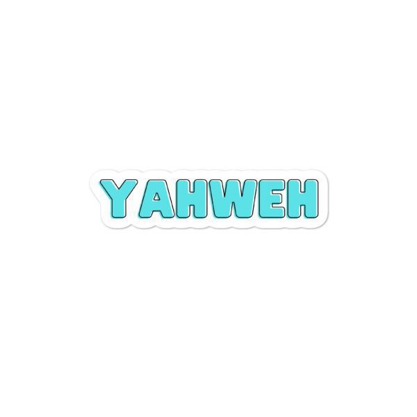 Yahweh Sticker - Image 3