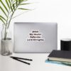 Jesus Healer My Defender Bubble-free stickers