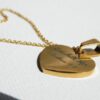 Love, Faith, Hope, Gold Necklace