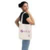 God is Greater Than The Highs and Lows Organic Canvas Tote Bag