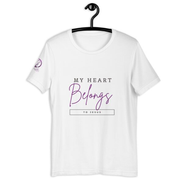 My Heart Belongs To God Short-Sleeve Unisex T-Shirt