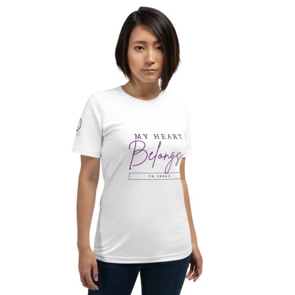 My Heart Belongs To God Short-Sleeve Unisex T-Shirt - Image 5