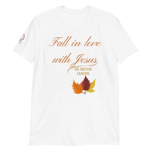 Fall In Love With Jesus Short-Sleeve Unisex T-Shirt - Image 7