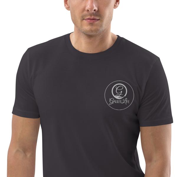Galilee Life Embroidered Unisex Organic Cotton T-shirt - Image 37