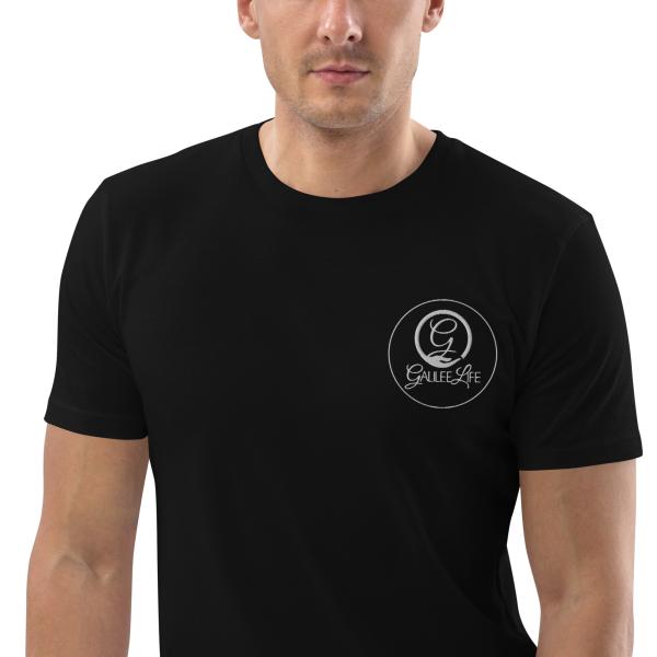 Galilee Life Embroidered Unisex Organic Cotton T-shirt - Image 14