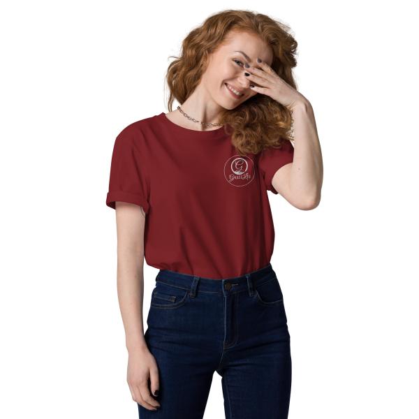 Galilee Life Embroidered Unisex Organic Cotton T-shirt - Image 7