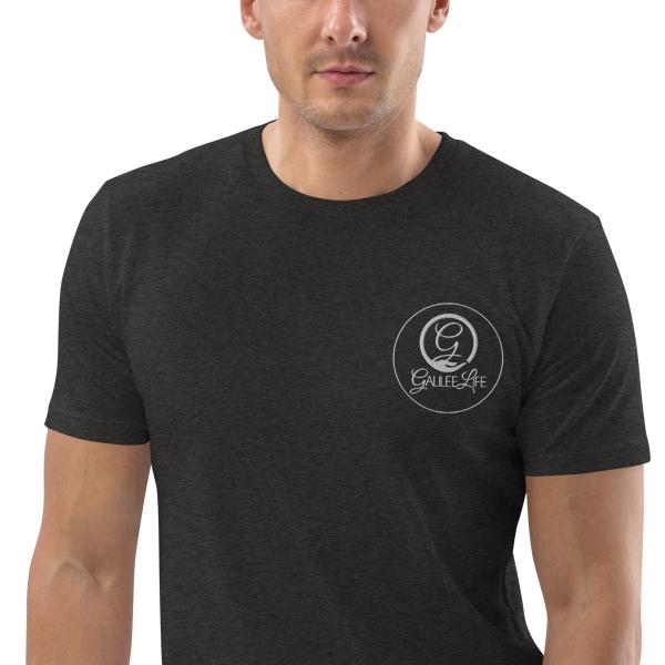 Galilee Life Embroidered Unisex Organic Cotton T-shirt - Image 23