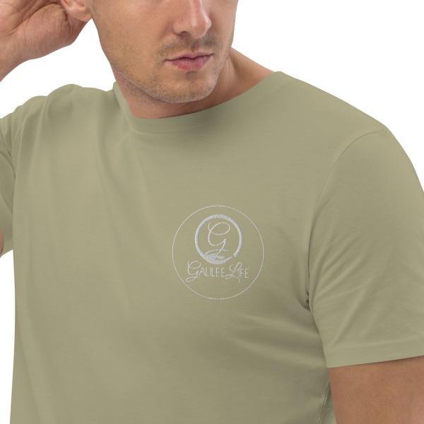 Galilee Life Embroidered Unisex Organic Cotton T-shirt - Image 53