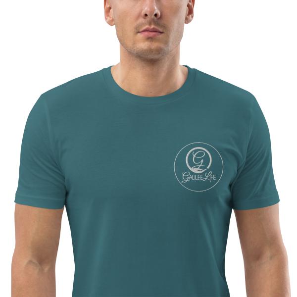 Galilee Life Embroidered Unisex Organic Cotton T-shirt - Image 39
