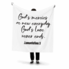 God's Mercies Recycled Polyester Fabric