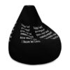 Today I Will Bean Bag Chair Cover