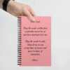 Prayer to God Spiral Notebook
