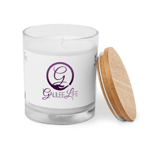 GL Logo Glass Jar Unscented Candle - Image 7