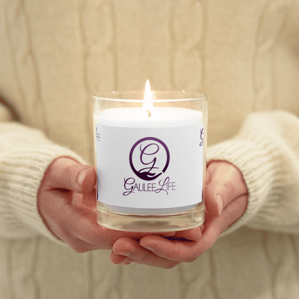 GL Logo Glass Jar Unscented Candle
