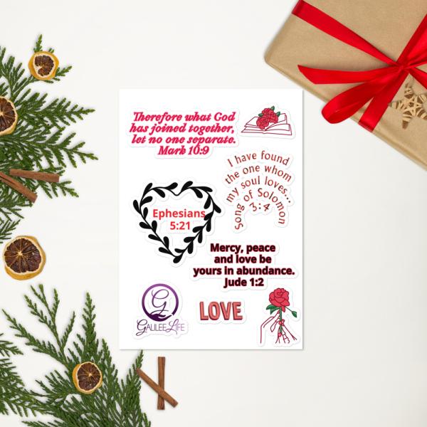 Christian Celebrate Love Sticker Pack - Image 3