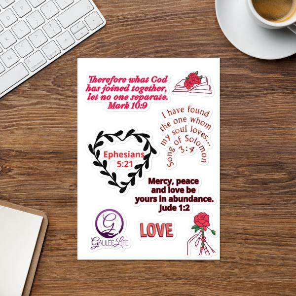 Christian Celebrate Love Sticker Pack - Image 4
