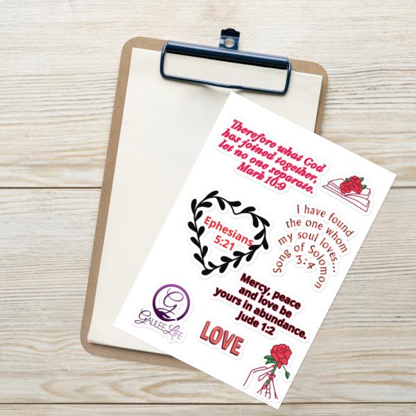 Christian Celebrate Love Sticker Pack - Image 7